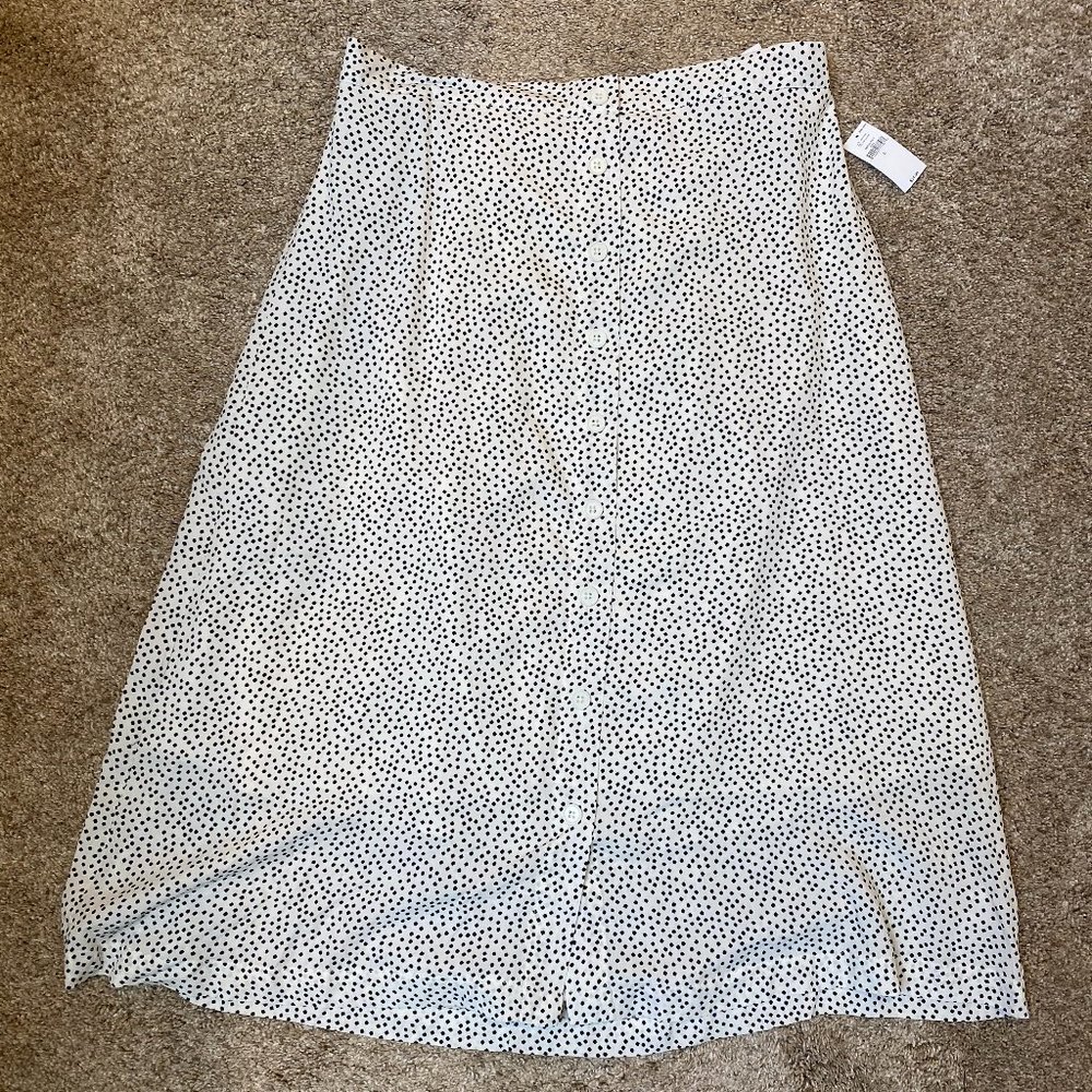 NWT High Waist Midi Skirt